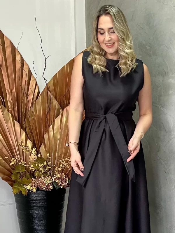 Vestido Carol Preto - Image 2